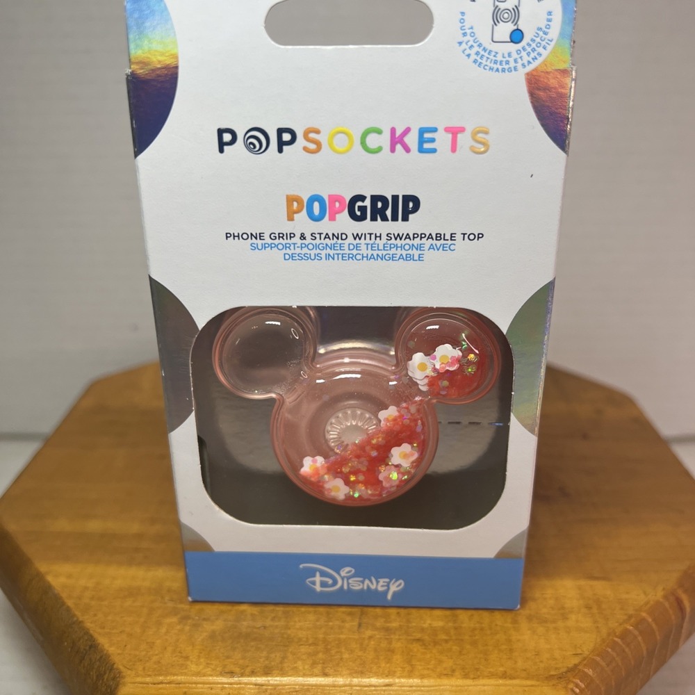 PopSockets PopGrip‎ Cell Phone Grip & Stand - Earidescent Daisy Charm Mickey
